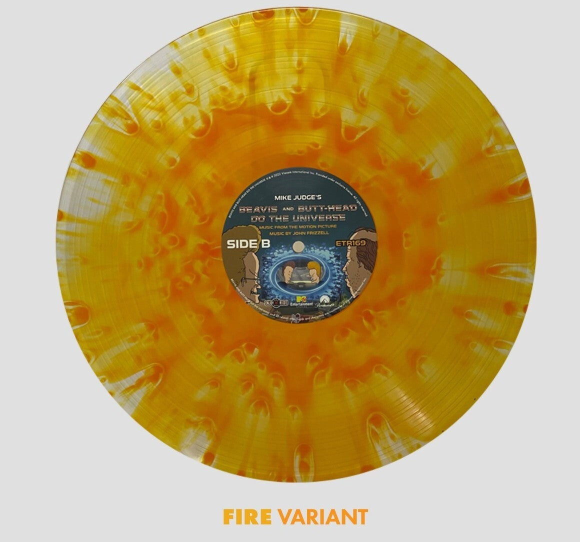 Beavis and Butt-Head Do The Universe Soundtrack 250 Made Fire Variant New Color