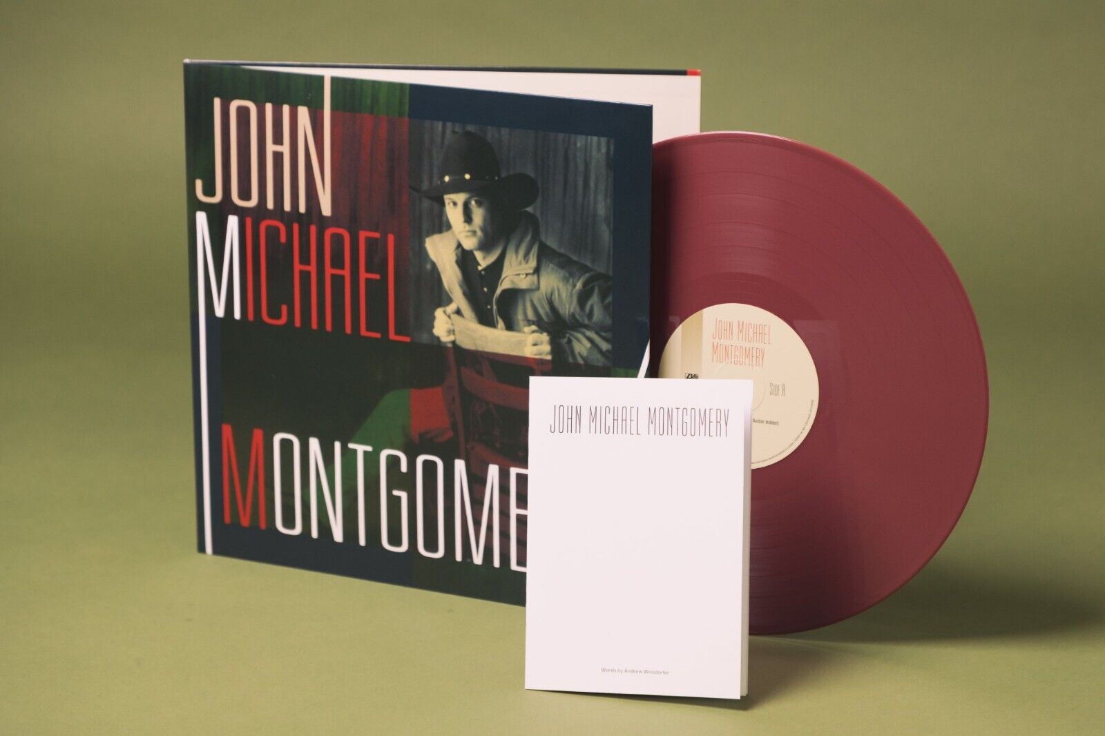 JOHN MICHAEL MONTGOMERY VINYL NEW! LIMITED RED LP : I CAN LOVE YOU LIKE THAT