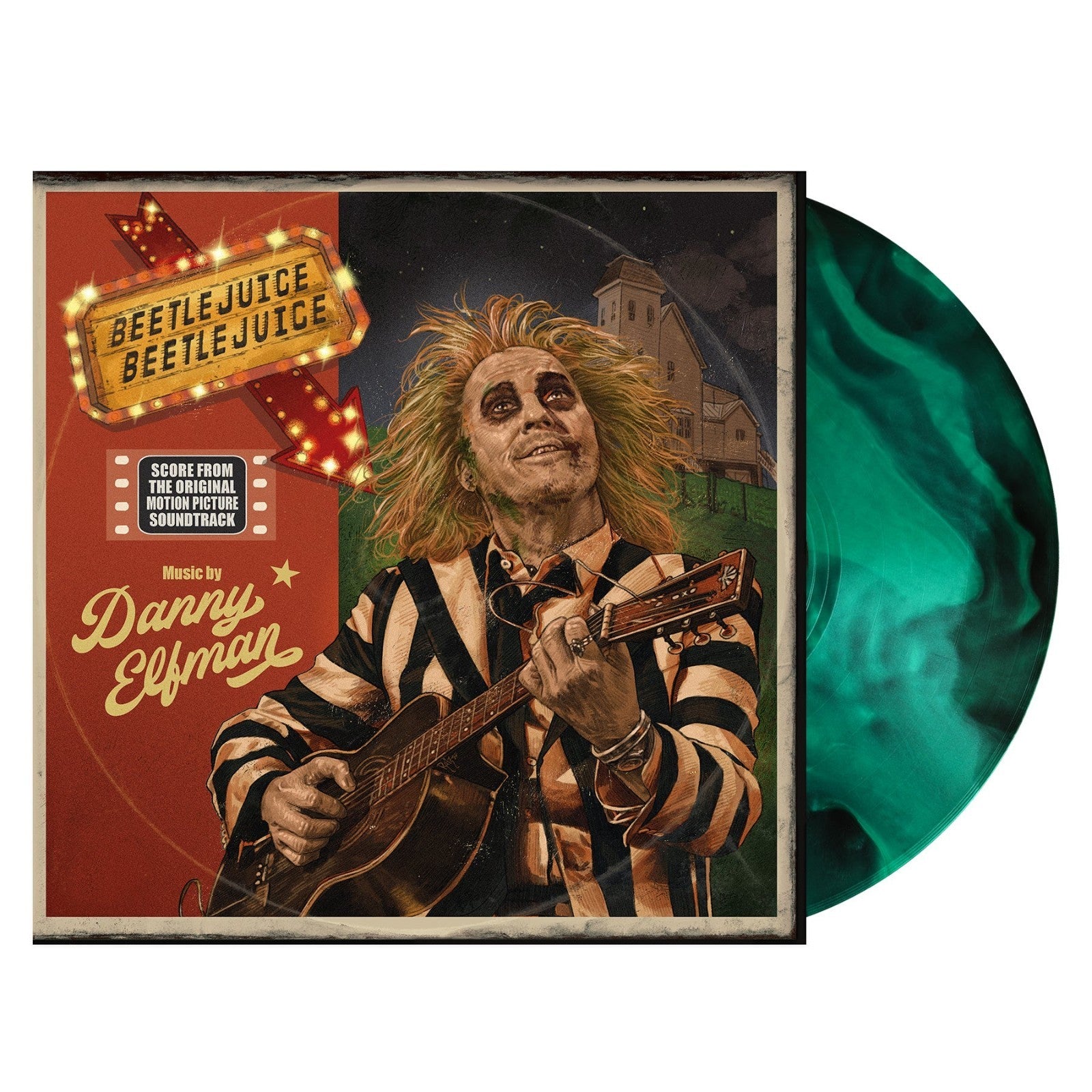 Beetlejuice Beetlejuice Score - Danny Elfman (Colored Vinyl LP) [PRE-ORDER] NEW