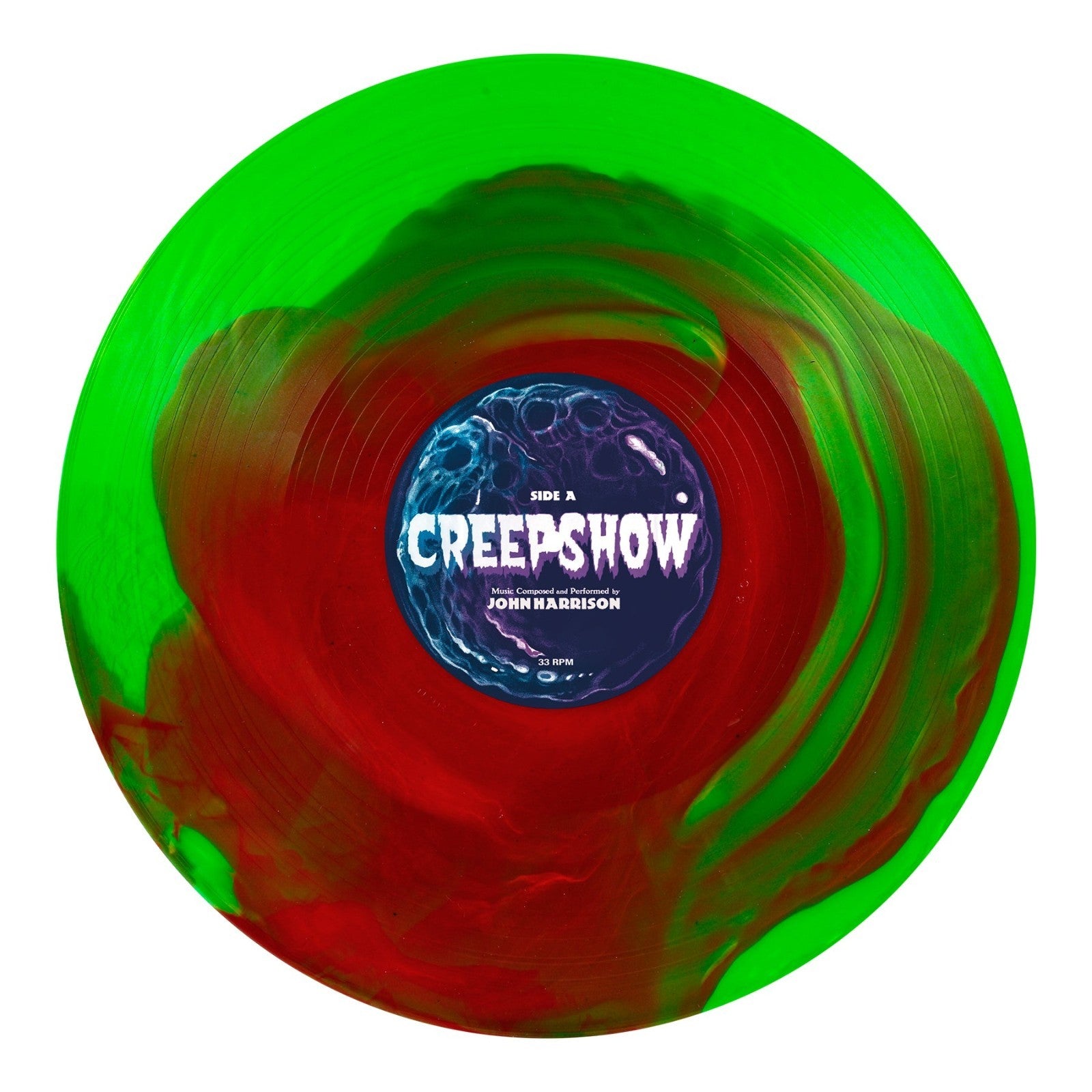 CREEPSHOW SOUNDTRACK  LTD LIMITED EDITION COLOR VINYL LP W/ BOOKLET HORROR