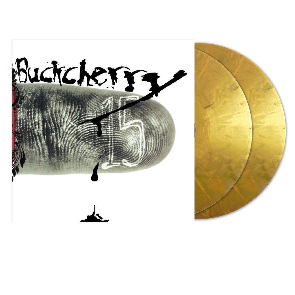 Buckcherry - 15 - Deluxe GOLD Vinyl 2 LP Crazy Bitch Acoustic Bonus Disc 20th An
