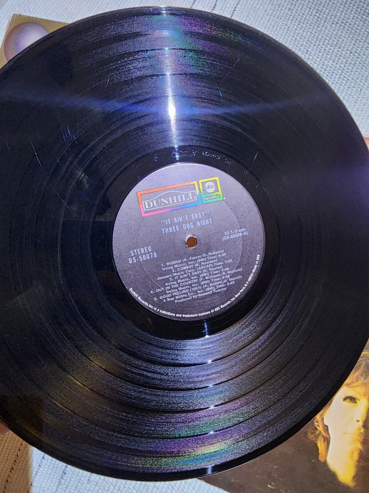 Three Dog Night Promo VINYL LP LOT ( Hard Labor + It Ain't Easy ) Used Records