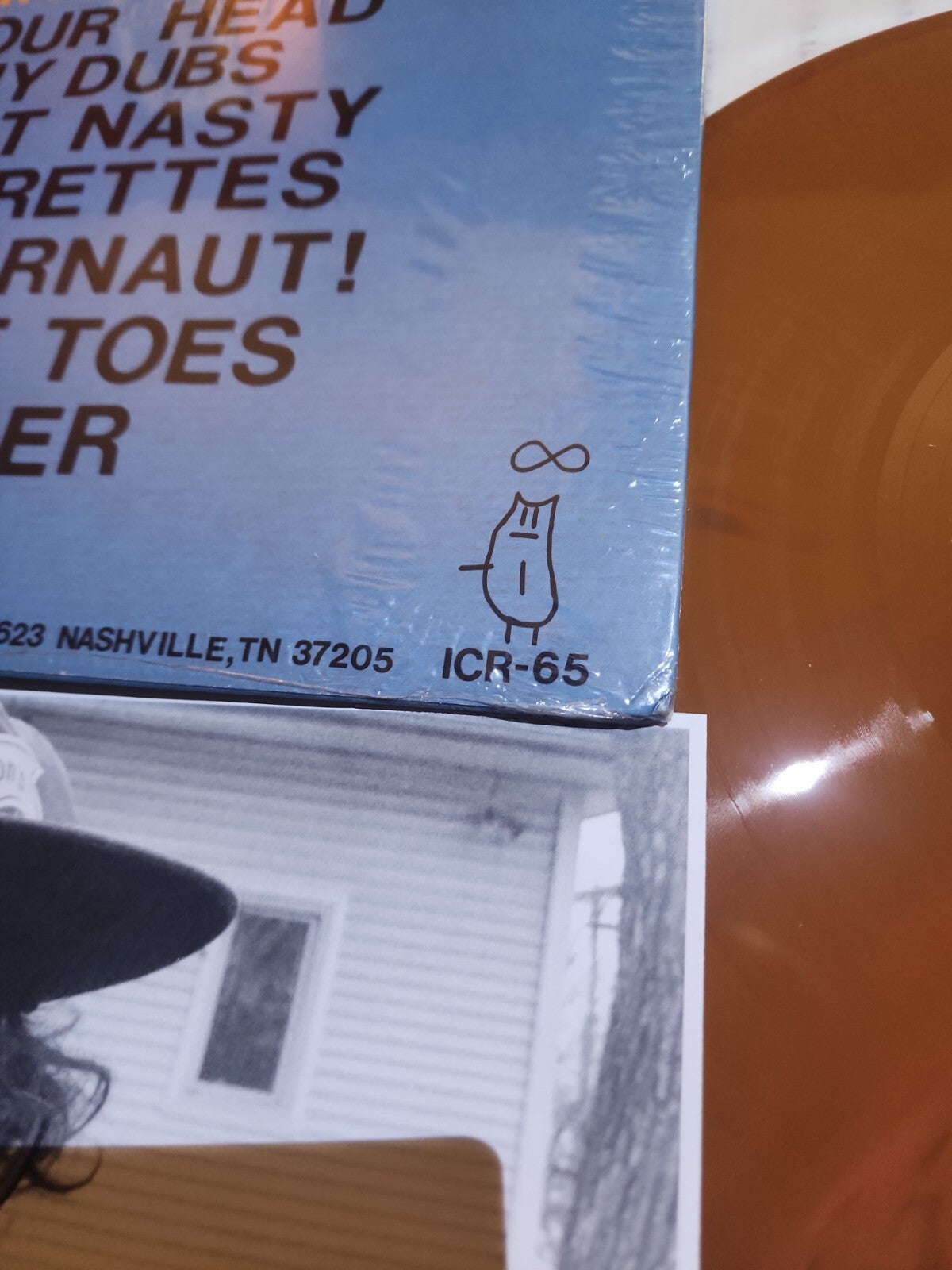 Diarrhea Planet - Loose Jewels Vinyl LP Album BROWN COLOR SPLIT Rare Punk Rock