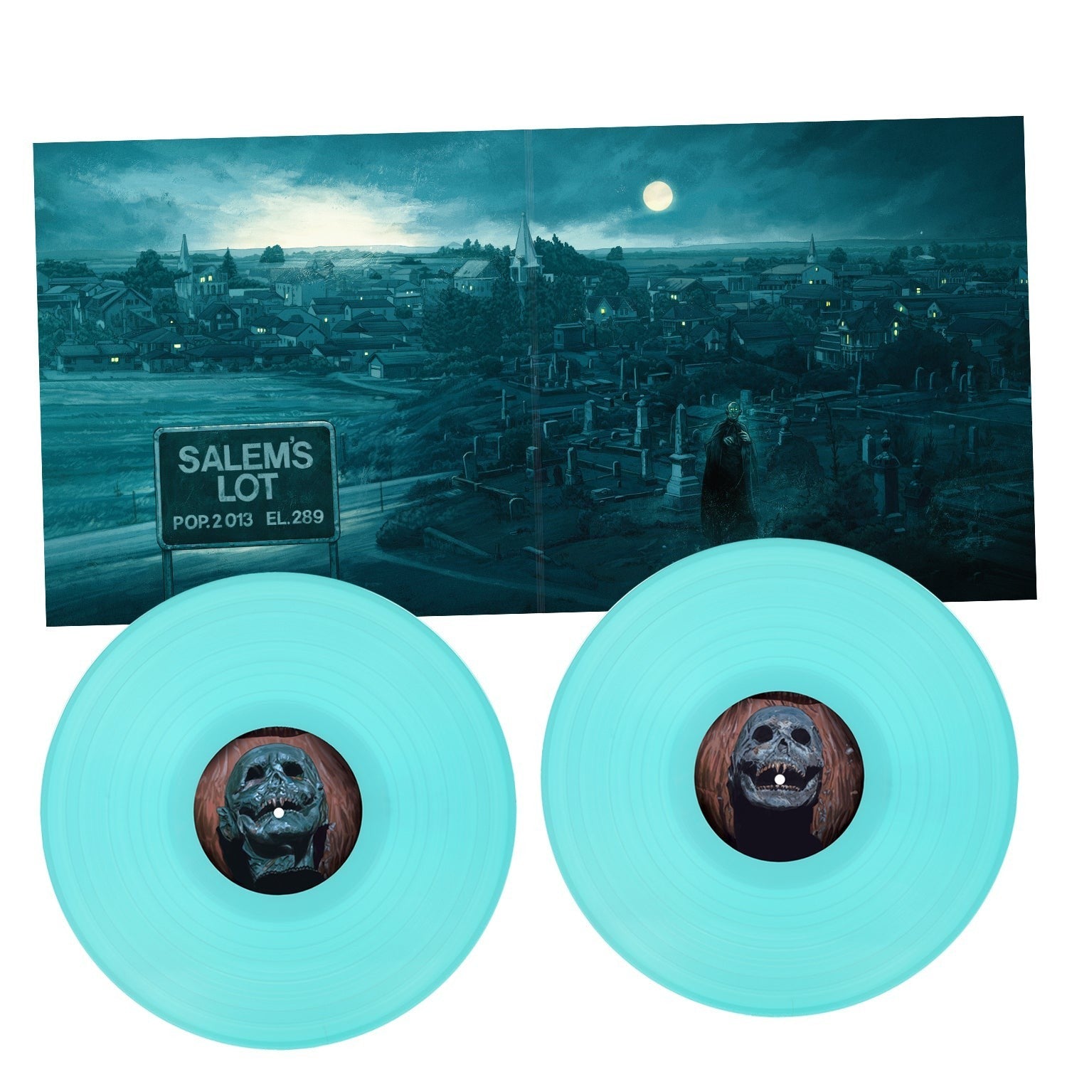 Salem's Lot Original 1979 Television Soundtrack  Vampire Blue 2xLP Vinyl PRESALE