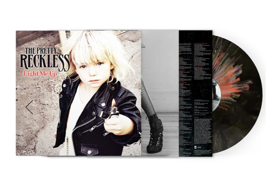 The Pretty Reckless - Light Me Up BLACK MARBLE w/ SPLATTER Vinyl LP NEW/SEALED