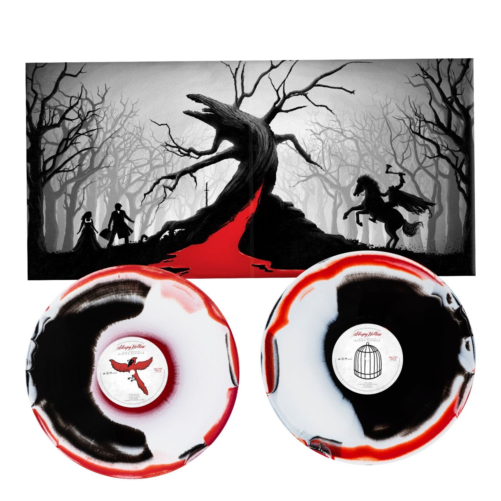 SLEEPY HOLLOW - Soundtrack Limited 2 LP 180G COLORED VINYL Gatefold HALLOWEEN