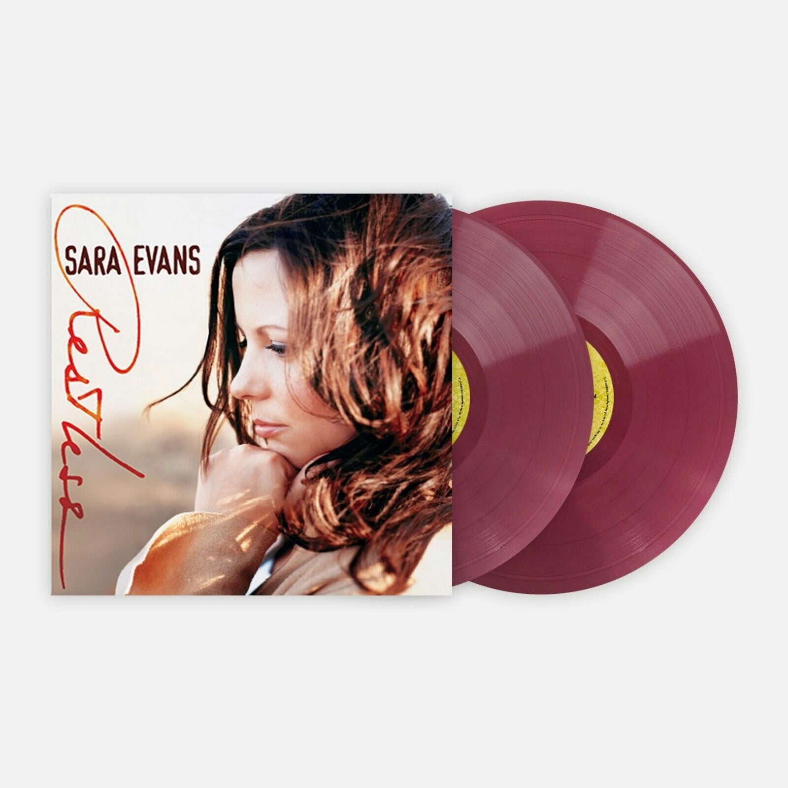 SARA EVANS RESTLESS VINYL NEW LIMITED COLOR DOUBLE LP PERFECT SUDS IN THE BUCKET