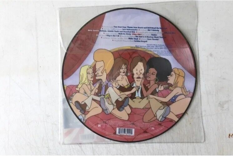 Beavis & Butt-head Do America Red Hot Chili Peppers Butthole Surfers Picture LP