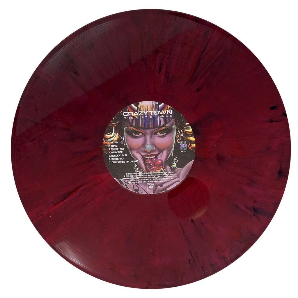 Crazy Town - The Gift of Game (1999) LTD Red Velvet Vinyl LP "Come my Lady" 90's
