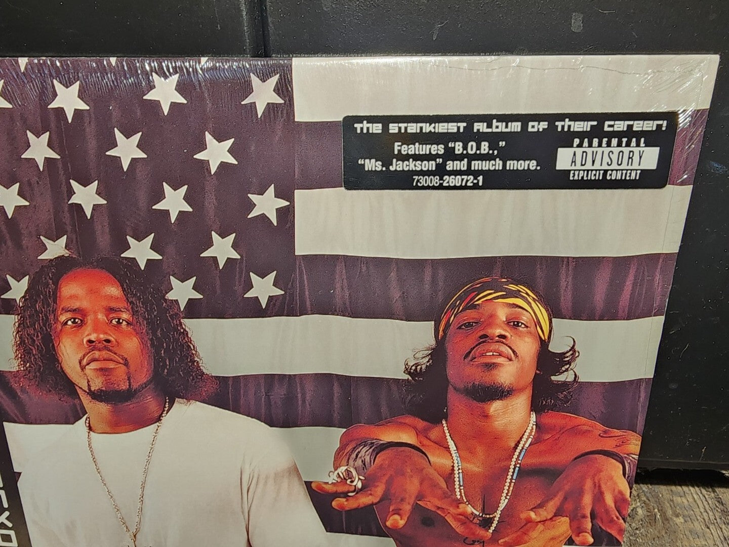 Stankonia by Outkast (Record, 2000) SEALED Shrink Hype Sticker Ms.Jackson B.O.B.