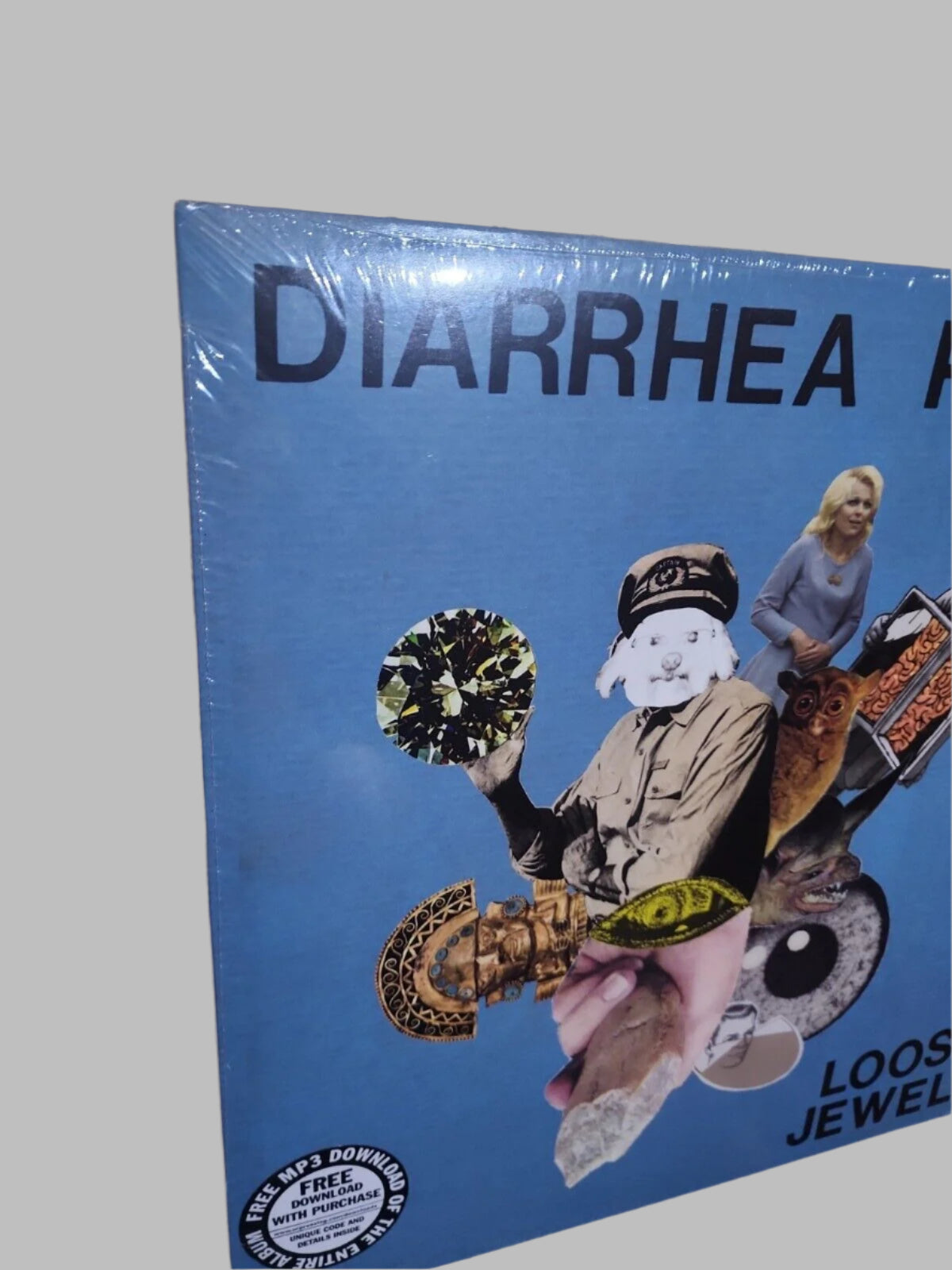 Diarrhea Planet - Loose Jewels Vinyl LP Album BROWN COLOR SPLIT Rare Punk Rock