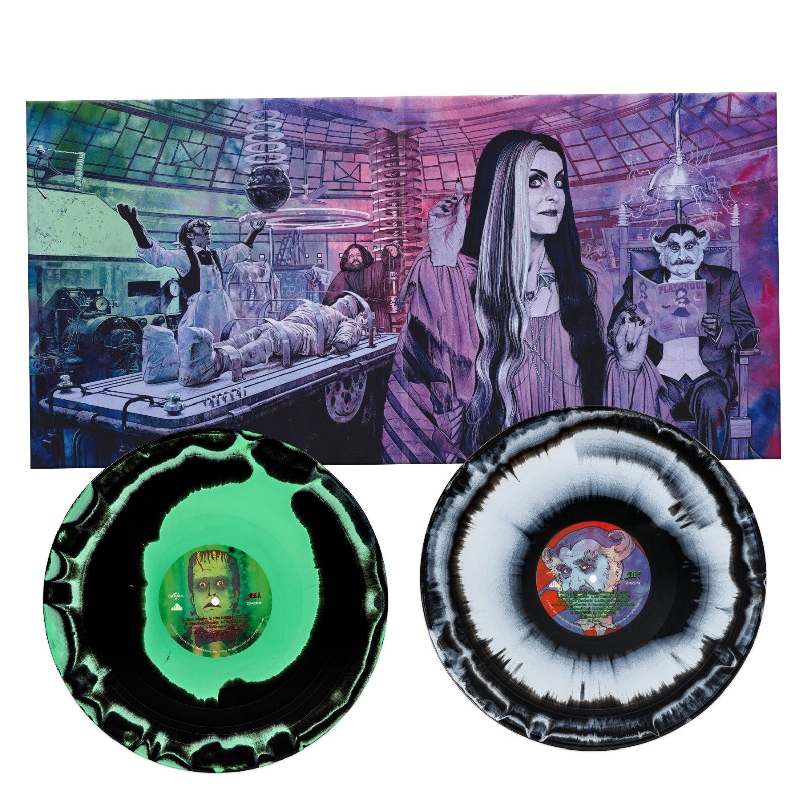 THE MUNSTERS - Soundtrack Rob Zombie Limited 1st Press 180G 2 LP COLOR VINYL OST