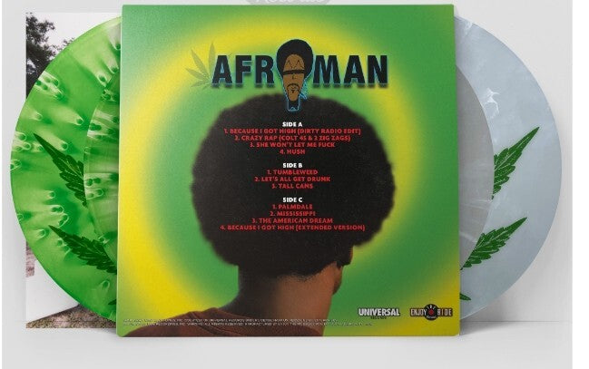 Afroman The Good Times Because I Got High Original LP LTD SMOKE COLORED Vinyl