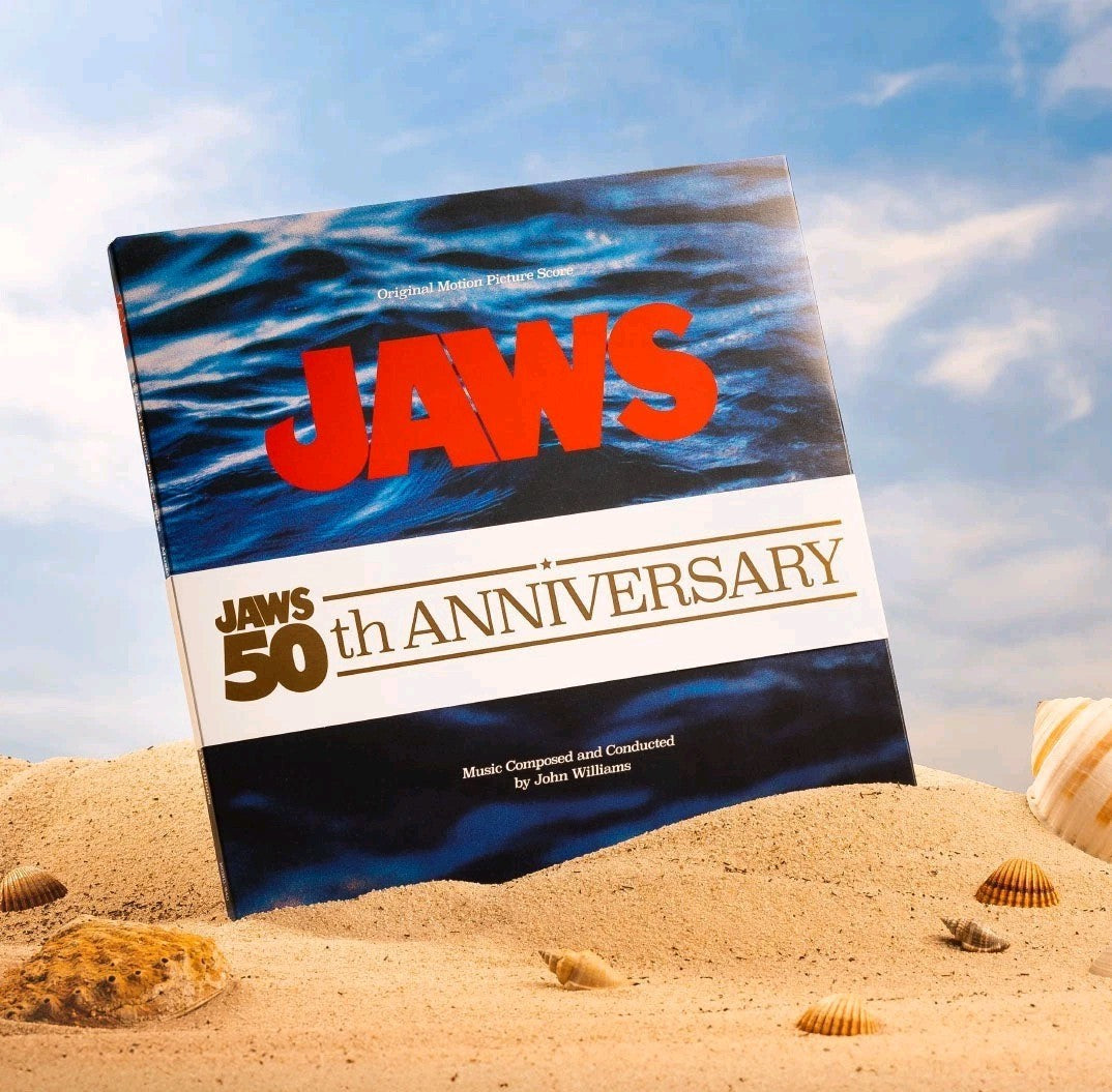 John Williams - JAWS Soundtrack 2LP "BLOOD & WATER" Vinyl BRAND NEW Deluxe 2 LP