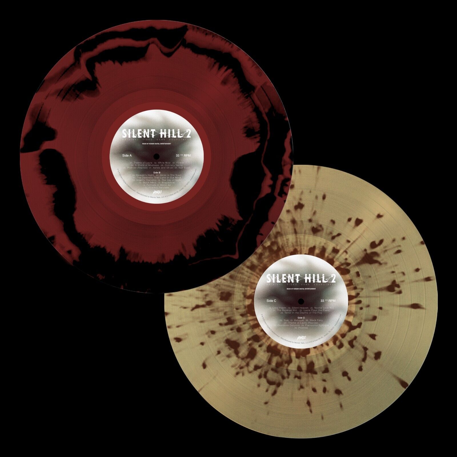 SILENT HILL 2  Original Video Game Soundtrack 2 LP Mondo LTD Color Vinyl Two