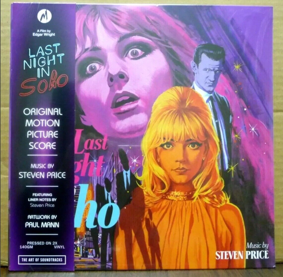 Last Night In Soho Score Vinyl 2x LP Mondo Exclusive Splatter Variant NEW + SEALED