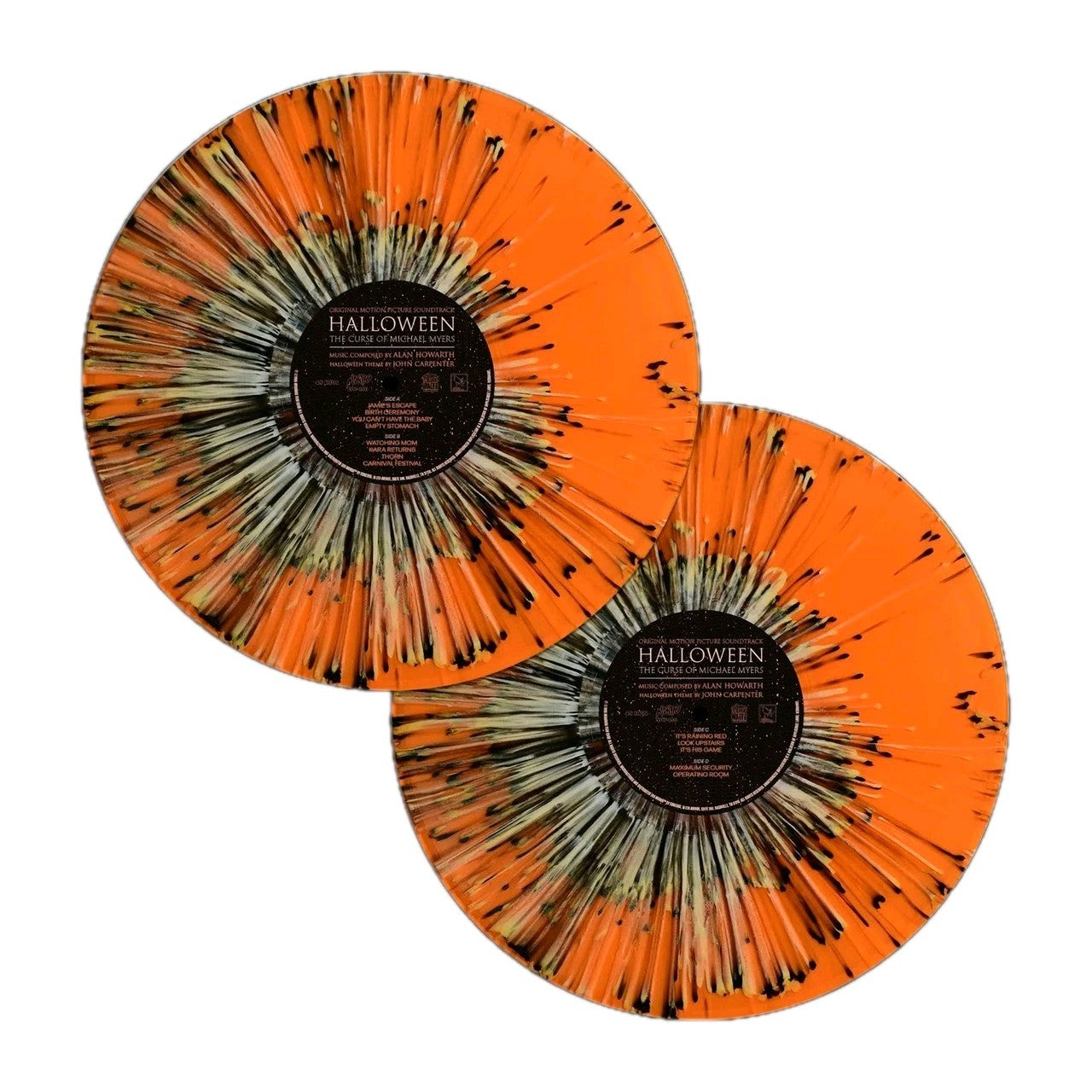 Halloween: The Curse Of Michael Myers Soundtrack (ORANGE VINYL 2 LP)Alan Howarth