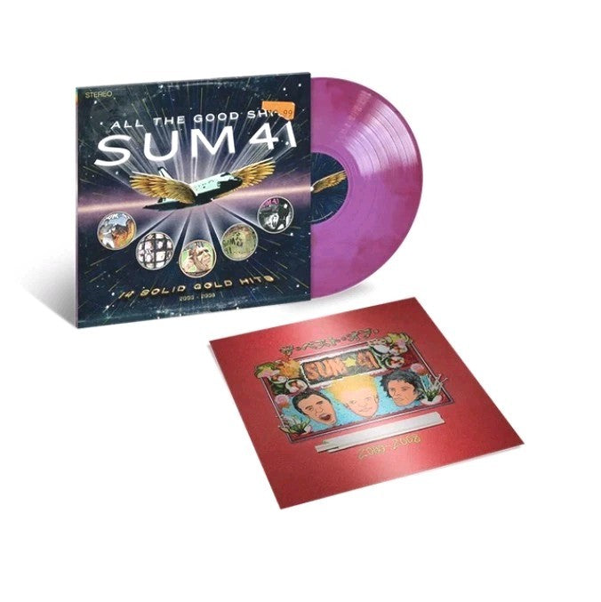 SUM 41 All The Good Sh** Limited Purple Vinyl Record LP W/Lithograph NEW SEALED