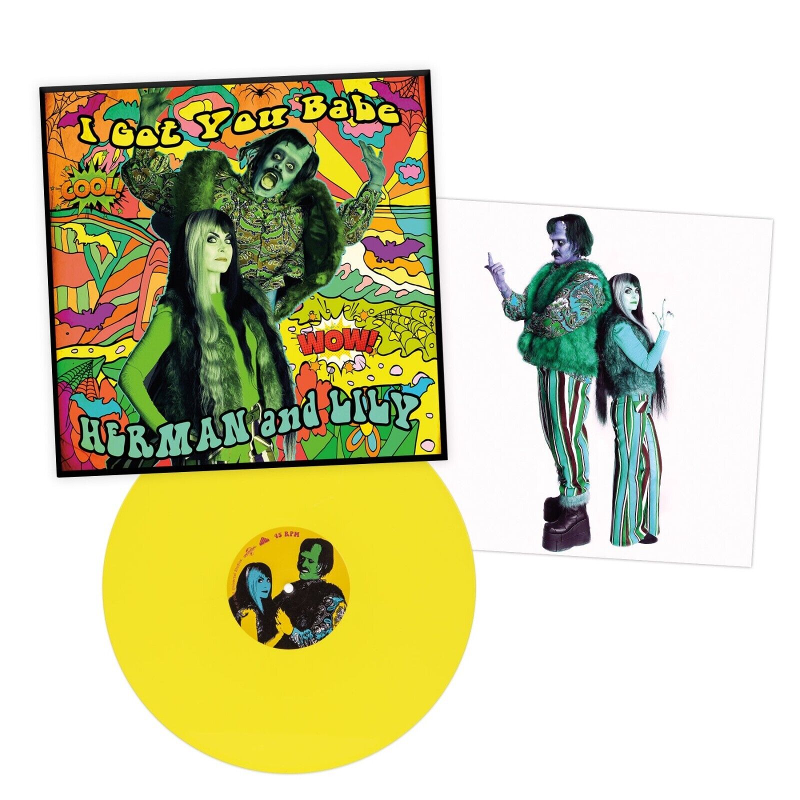 Rob Zombie - I Got You Babe 12” Single THE MUNSTERS Horror Soundtrack VINYL