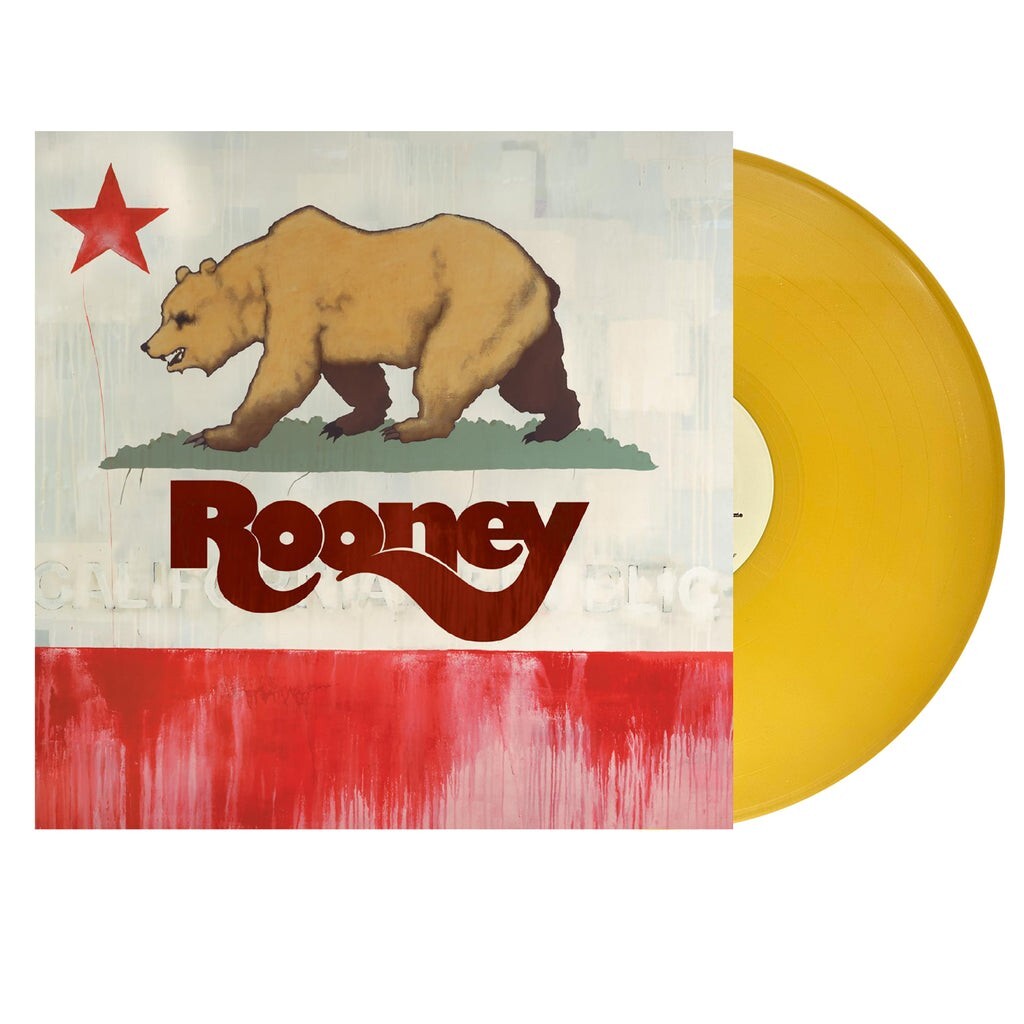 ROONEY Debut Album Vinyl LP  "I'm Shakin' " GOLD COLOR 1st Press 2003 California