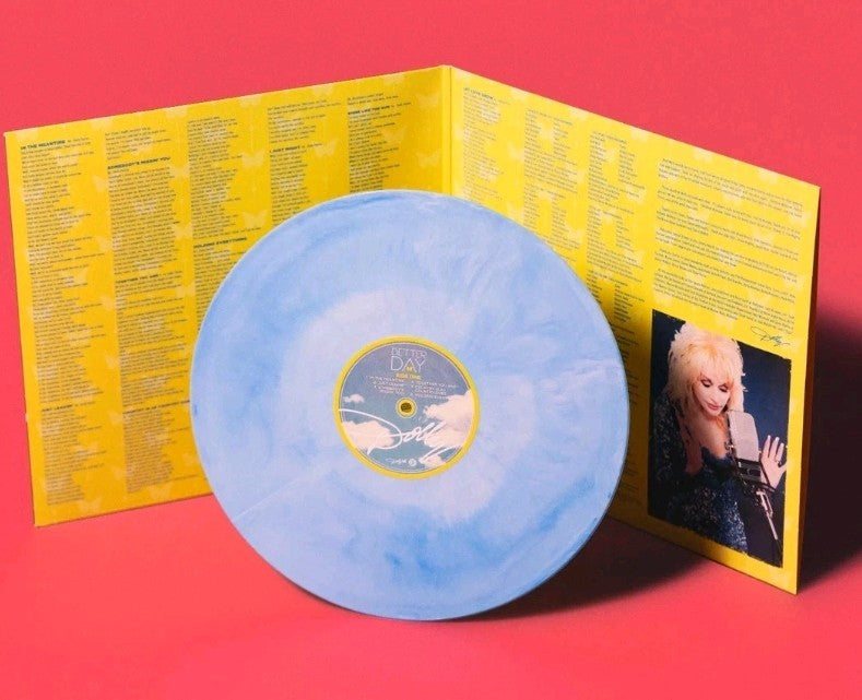 DOLLY PARTON BETTER DAY VINYL NEW! LIMITED 180 GRAM BLUE GALAXY LP! JUST LEAVING