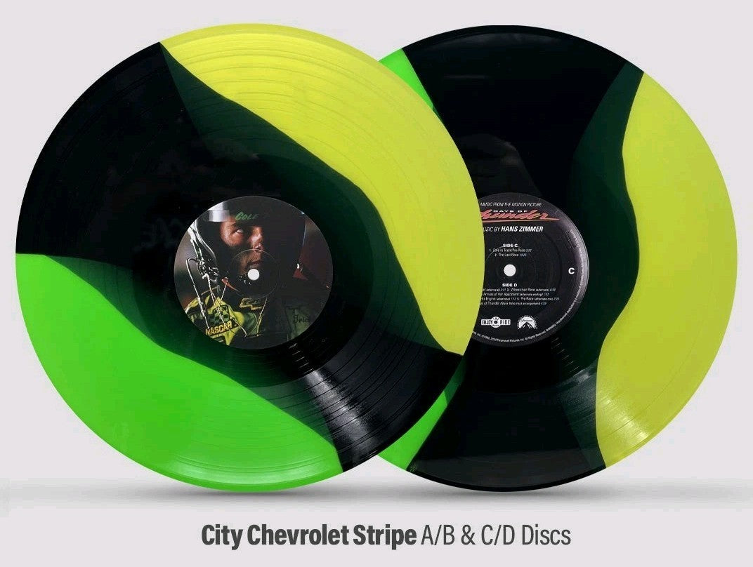 DAYS OF THUNDER ~ Original 1990 SOUNDTRACK SCORE ~ OST Vinyl LP LIMITED COLOR