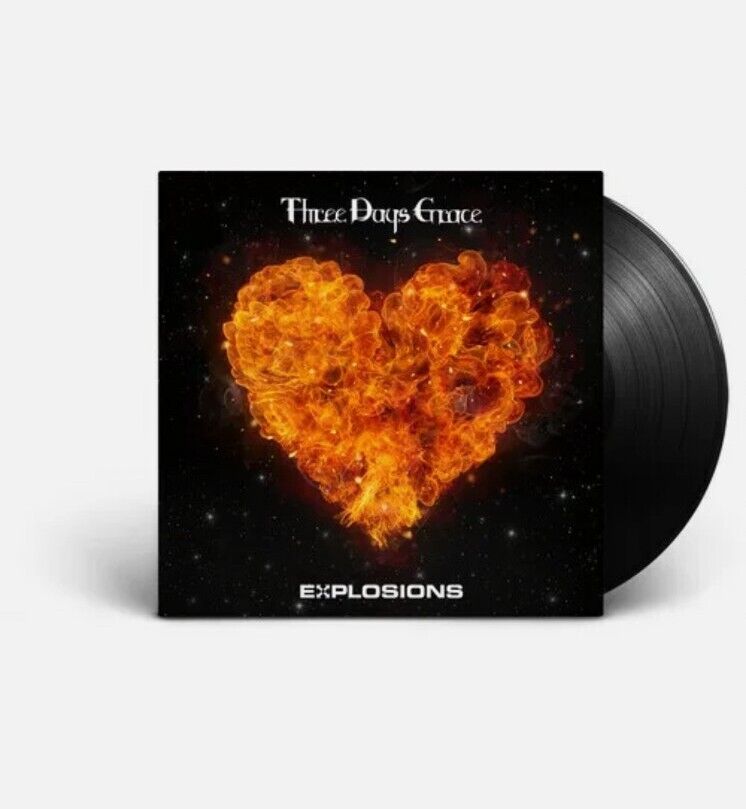 Three Days Grace- Explosions [New Studio Album] SEALED VINYL LP "So Called Life"