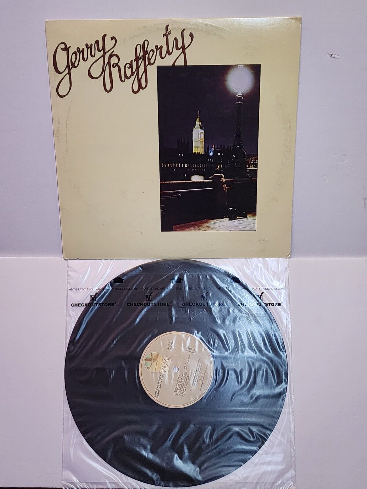 Gerry Rafferty Self Titled LP VISA 7006 1973 Transatlantic  VG++/VG+ Vinyl