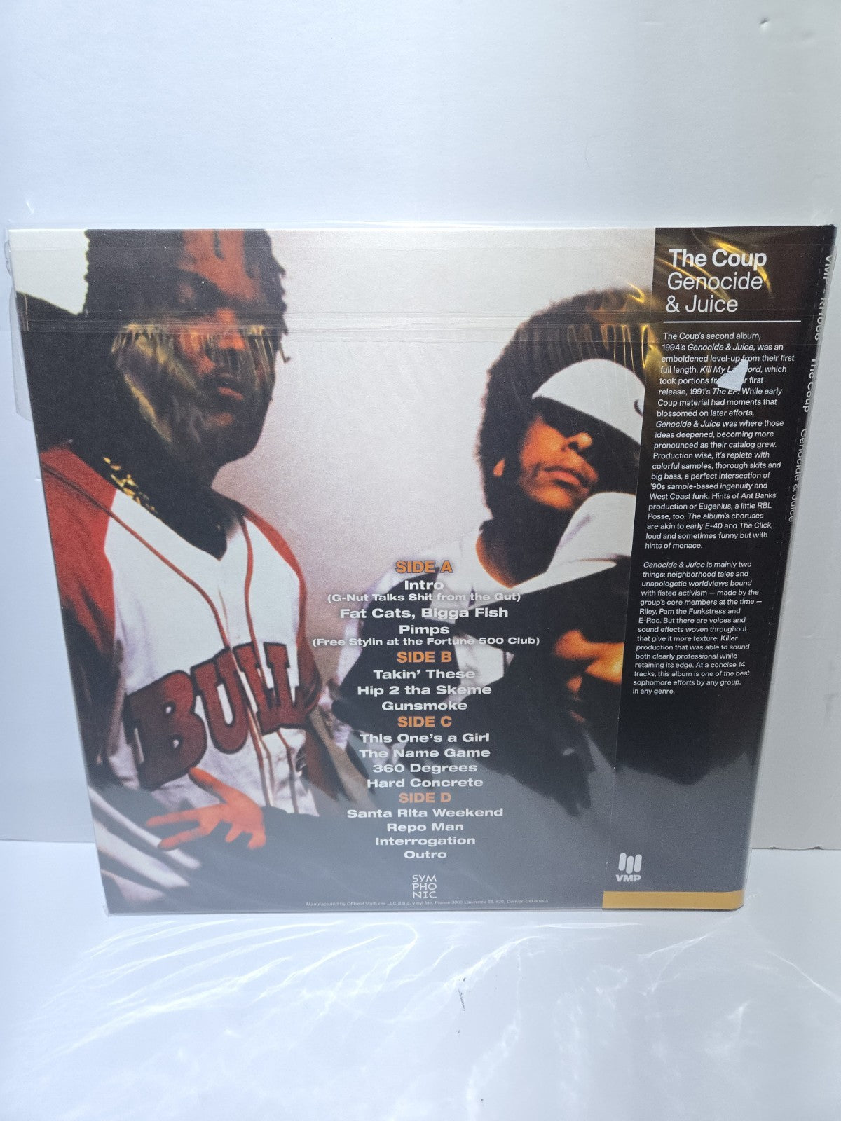 The Coup Genocide Juice 2 LP Orange Galaxy Vinyl Me Please VMP - RH066 - SOLDOUT