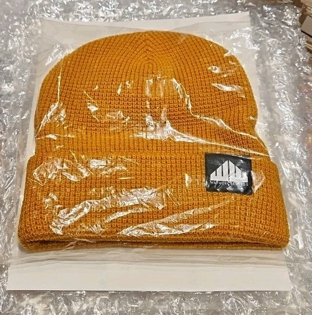 Waxwork Records Subscription Beanie Hat YELLOW one size 2024 NEW