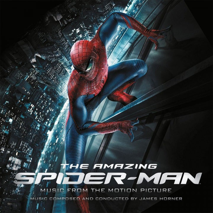 THE AMAZING SPIDER-MAN - OST - 2-LP TRANSLUCENT BLUE/RED MARBLED VINYL - LE NEW