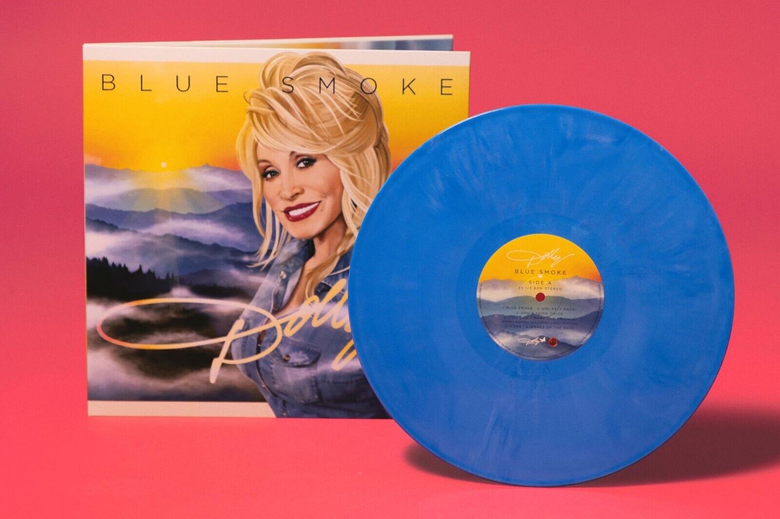 Dolly Parton Blue Smoke LP "Blue Smoke Galaxy" Variant Colored Vinyl VMP NEW