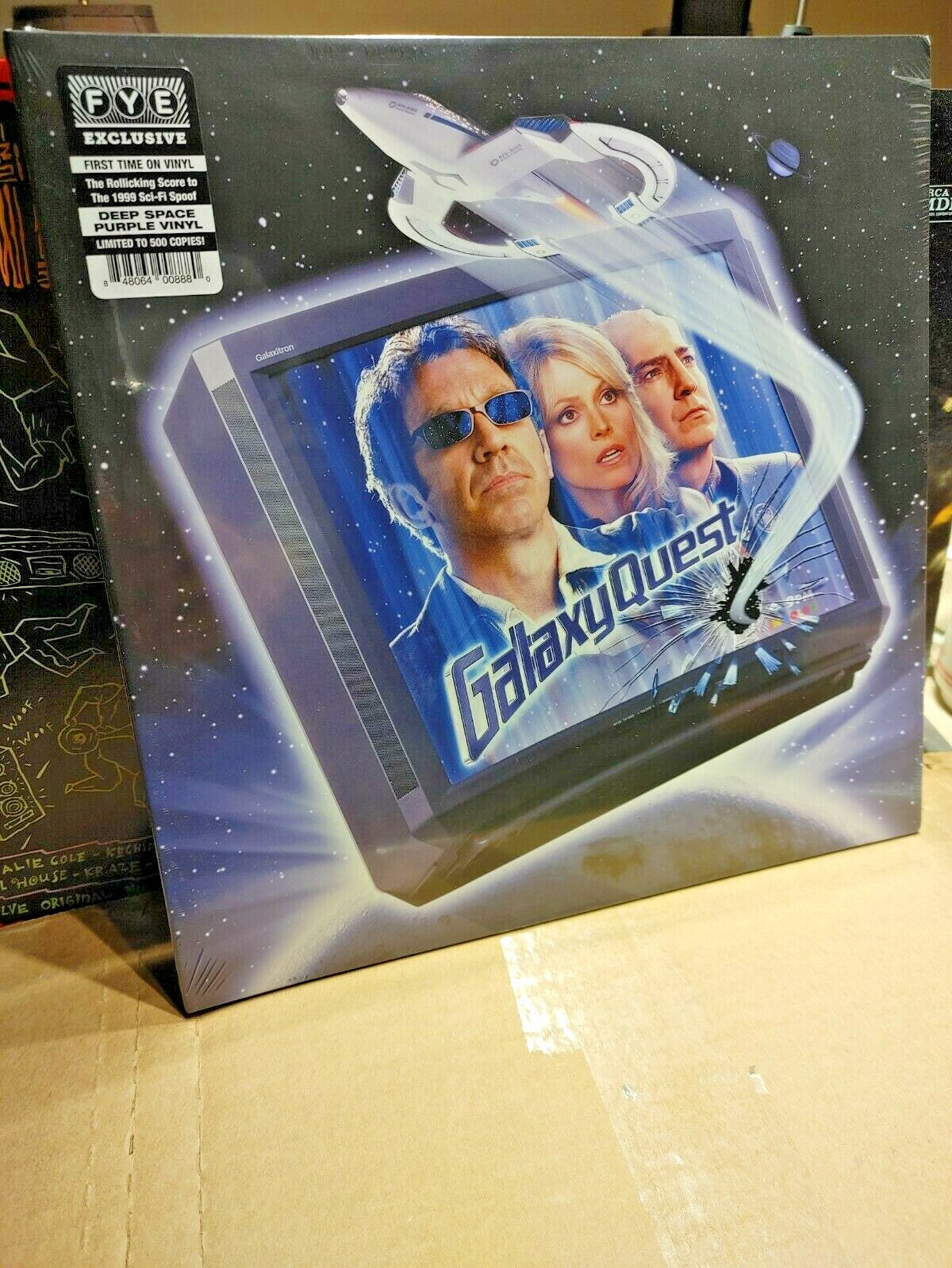 GALAXY QUEST LP FYE 2012 Limited Edition PURPLE Colored Vinyl 1 of 500 TIM ALLEN
