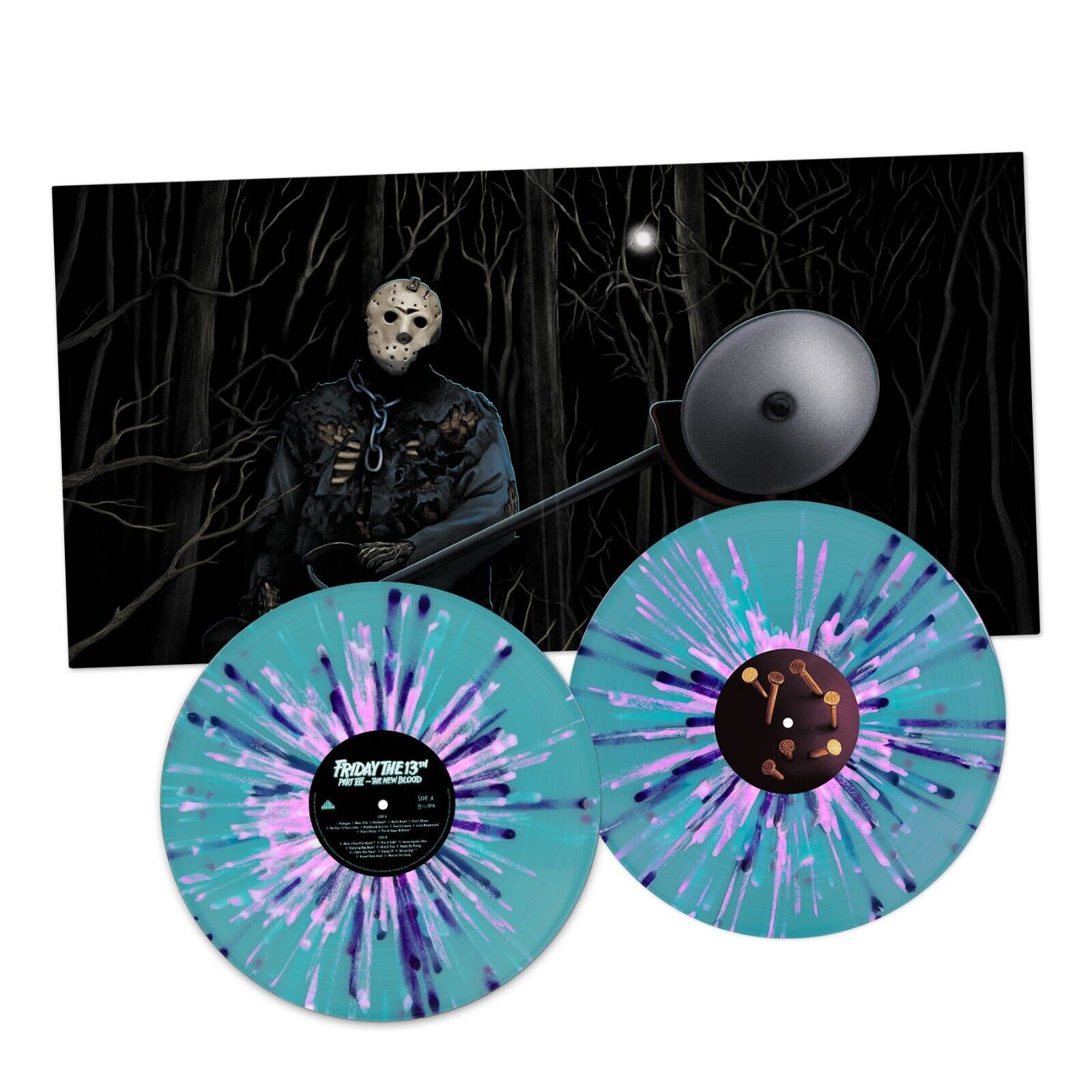 Friday The 13th Part 7: The New Blood Horror Soundtrack Vinyl LP Color Variant