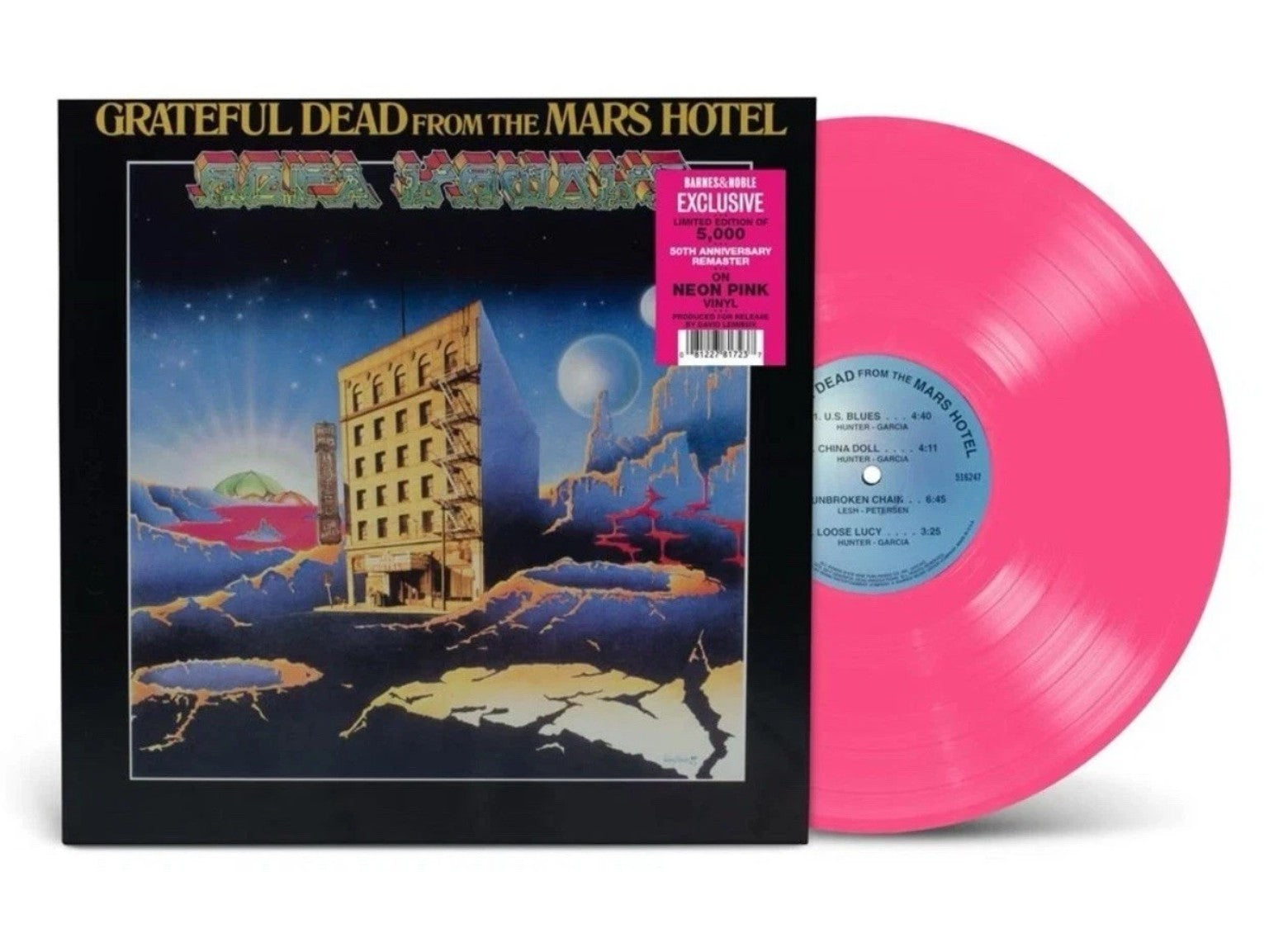 GRATEFUL DEAD FROM THE MARS HOTEL [50TH ANNIVERSARY] [NEON PINK VINYL LP] NEW