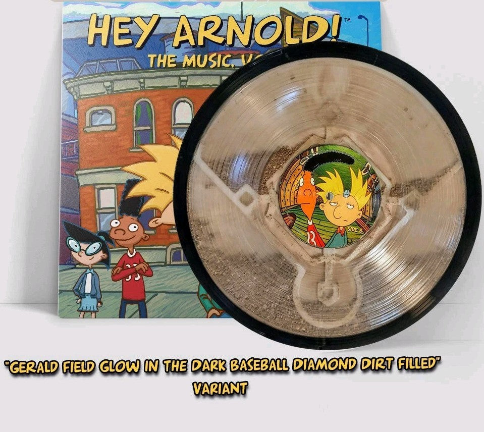 Hey Arnold! The Music, Vol 1 LIMITED 50 Nickelodeon "Dirt Filled" LP Jim Lang