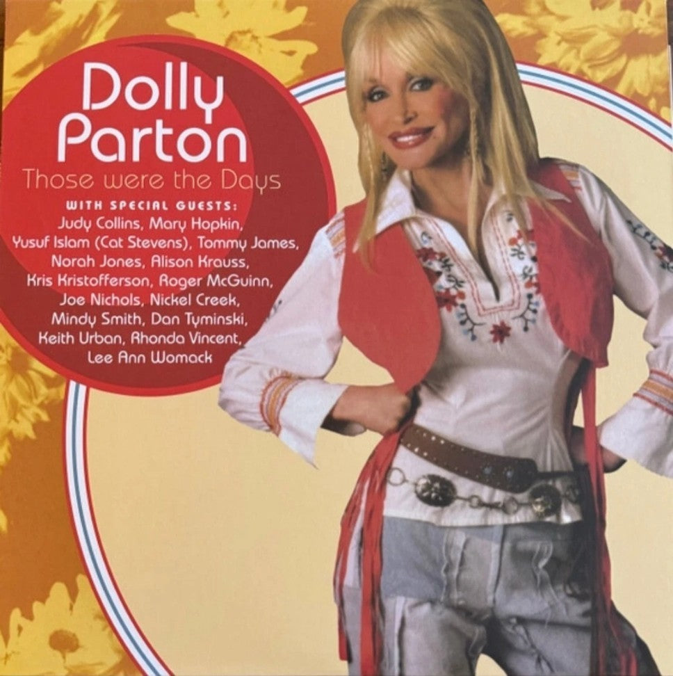 Dolly Parton Those Were The Days LP Exclusive Orange Galaxy Vinyl New Sealed