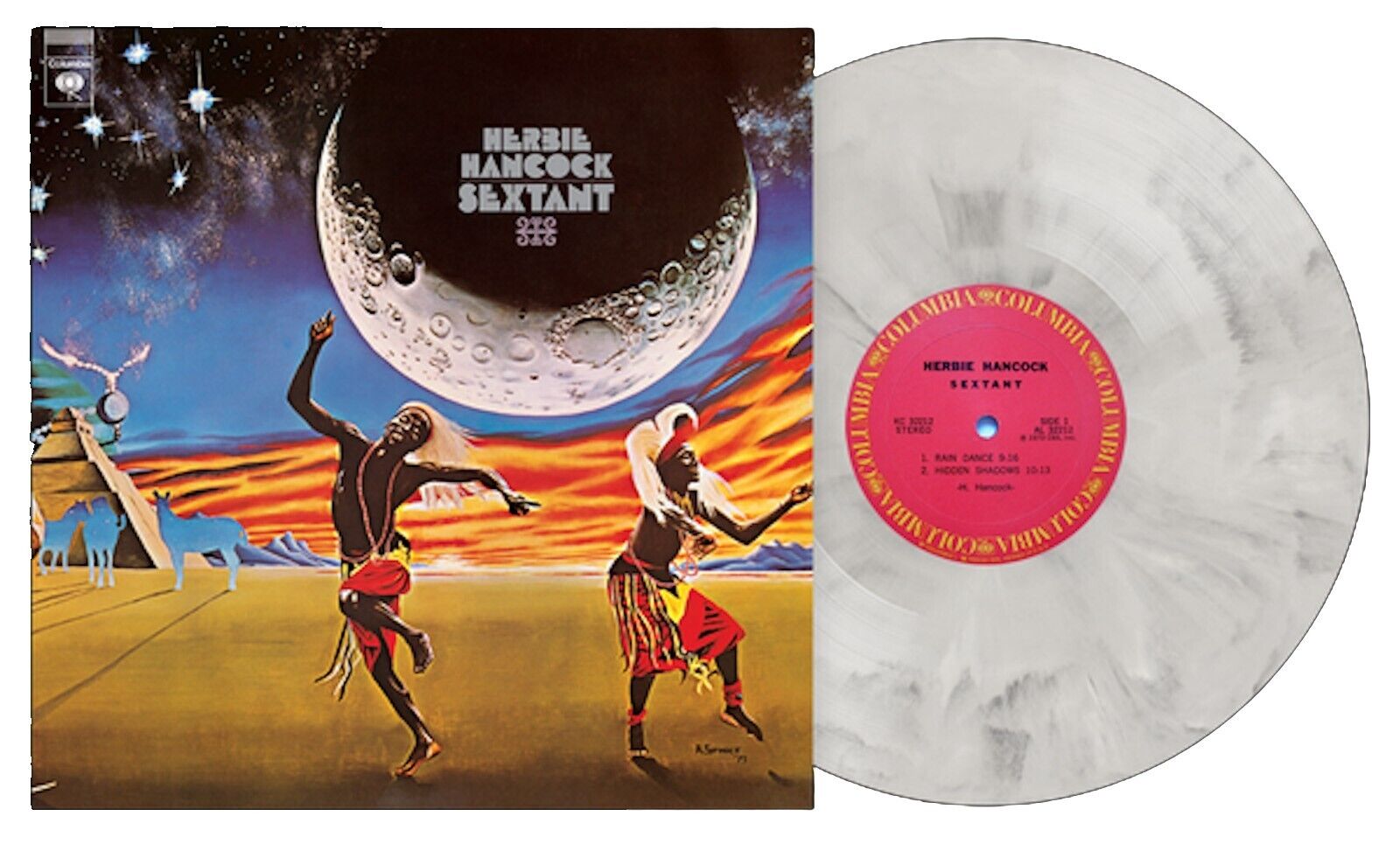Herbie Hancock Sextant Lunar Marble 180G Vinyl VMP 50th Anniversary LP RainDance