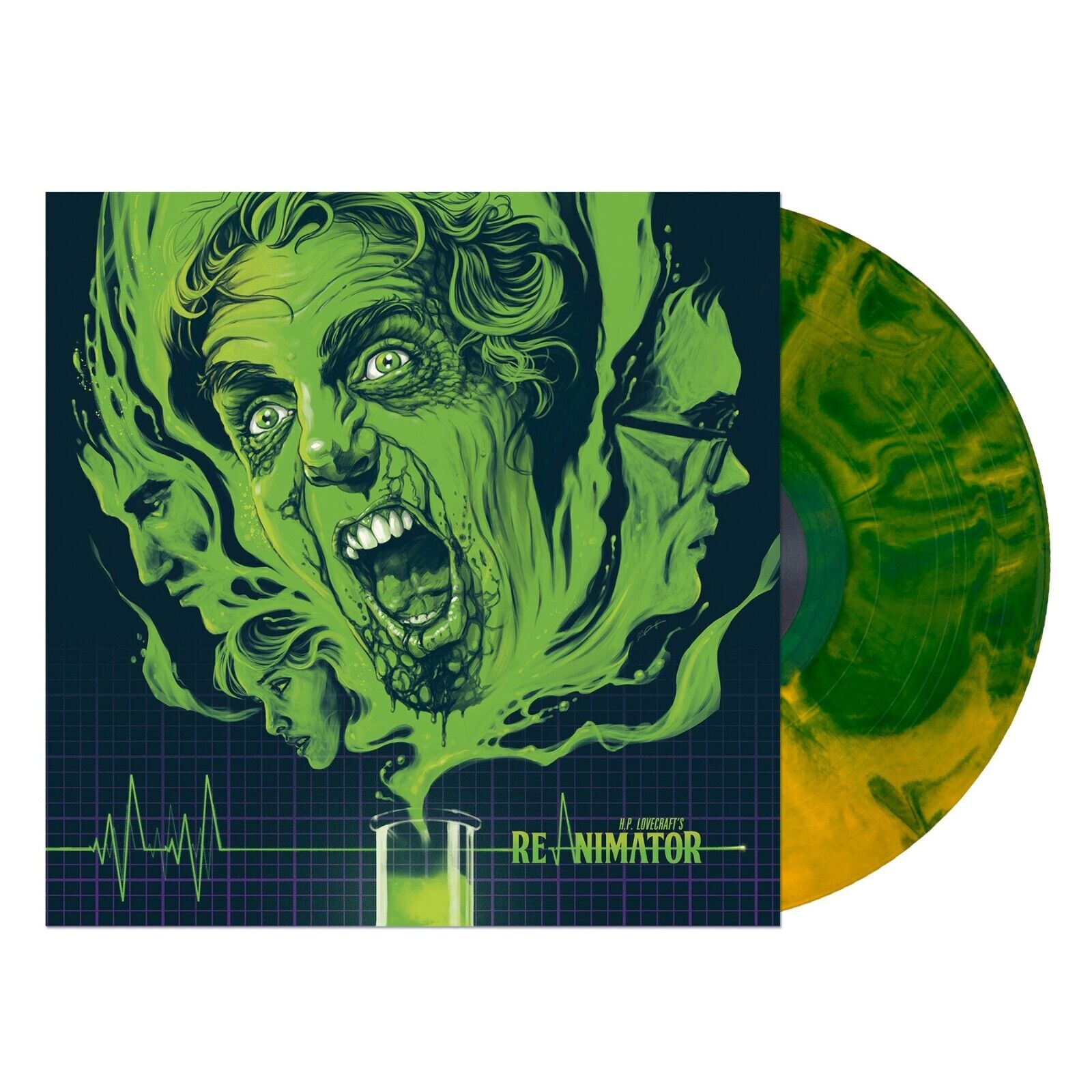 Re-Animator H.P. Lovecraft Horror Score Soundtrack (180G Vinyl LP) LIMITED COLOR