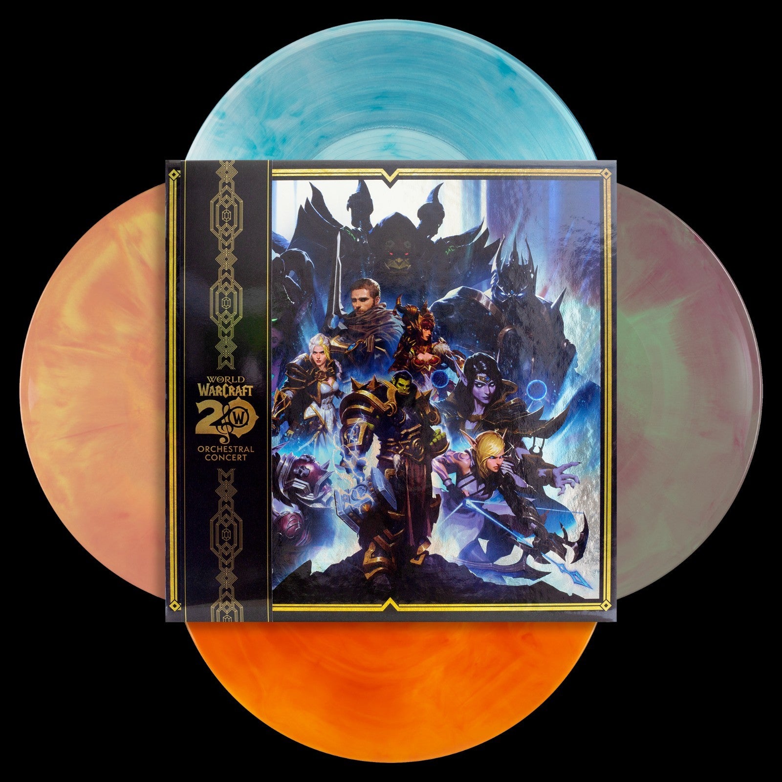 World of Warcraft: 20 Years of Music – "Seasons of Azeroth" Color Vinyl – NEW