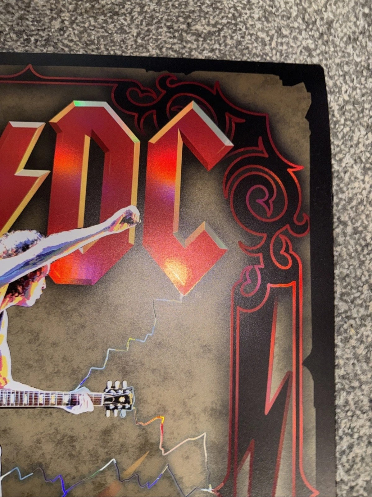 AC/DC Official Power Up Tour Poster 2026 FOIL Latin & North American Signed AE