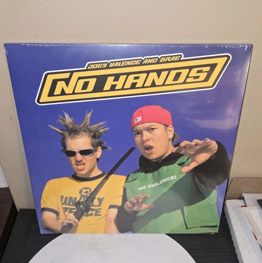 JOEY VALENCE & BRAE - No Hands LP -OG 2024 SEALED US - GREEN + BLACK [ALIEN] LTD