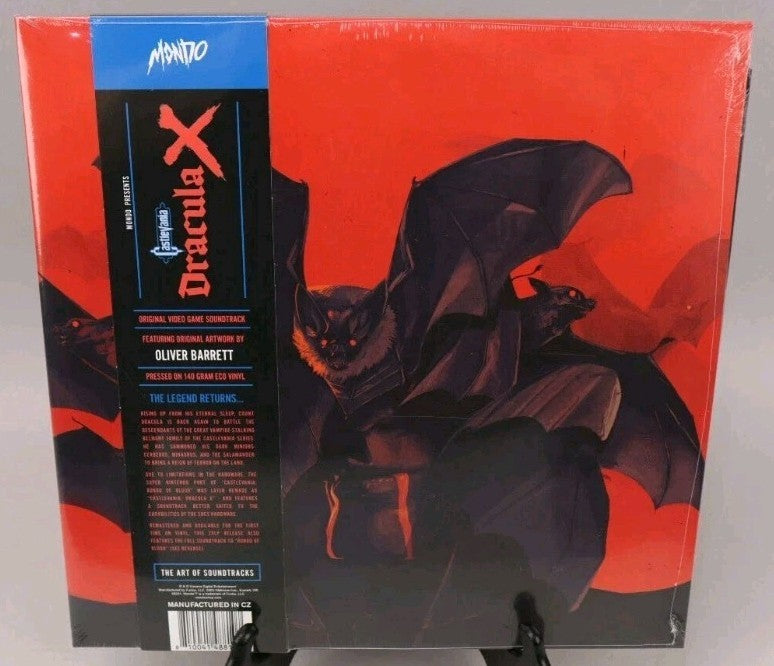 CASTLEVANIA RONDO OF BLOOD - Soundtrack, Ltd 2 LP LIMITED COLOR VINYL Gatefold