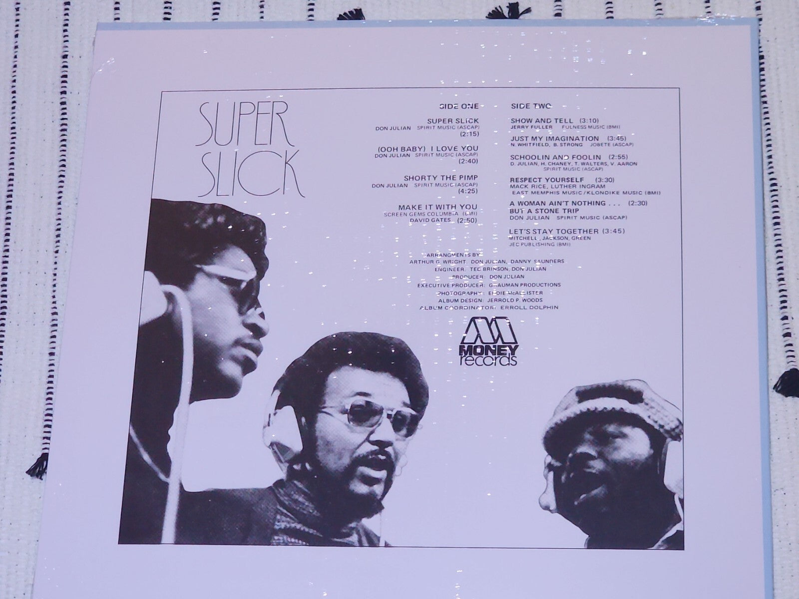Don Julian and the Larks: Super Slick (Hellfire Red Vinyl Album) LP Limited 200