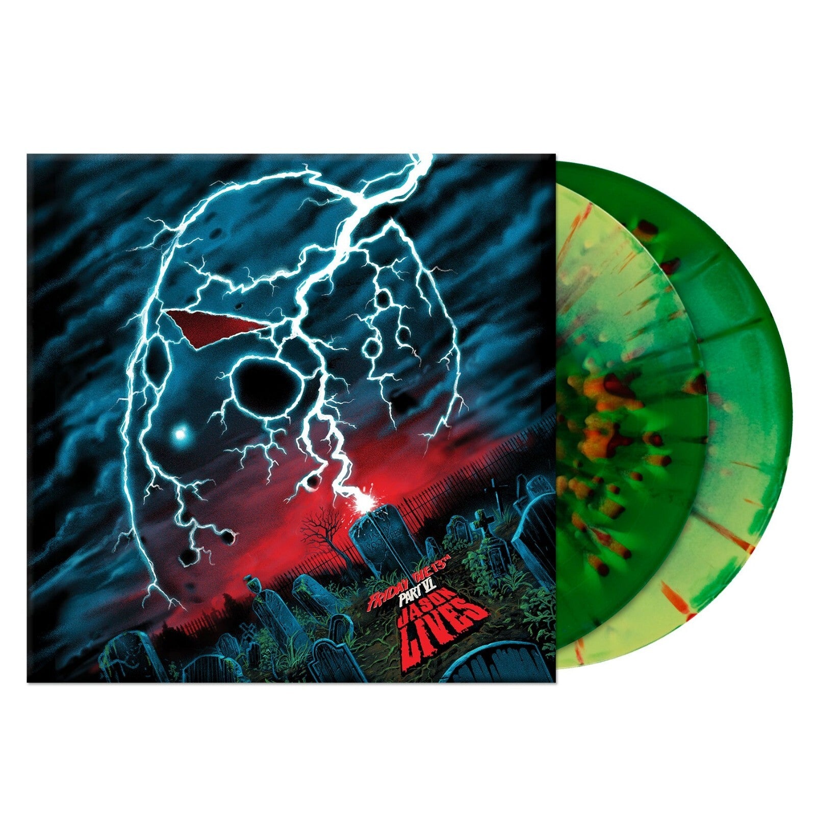 Friday the 13th Part 6 VI: Jason Lives Horror Soundtrack Vinyl LP Color Variant