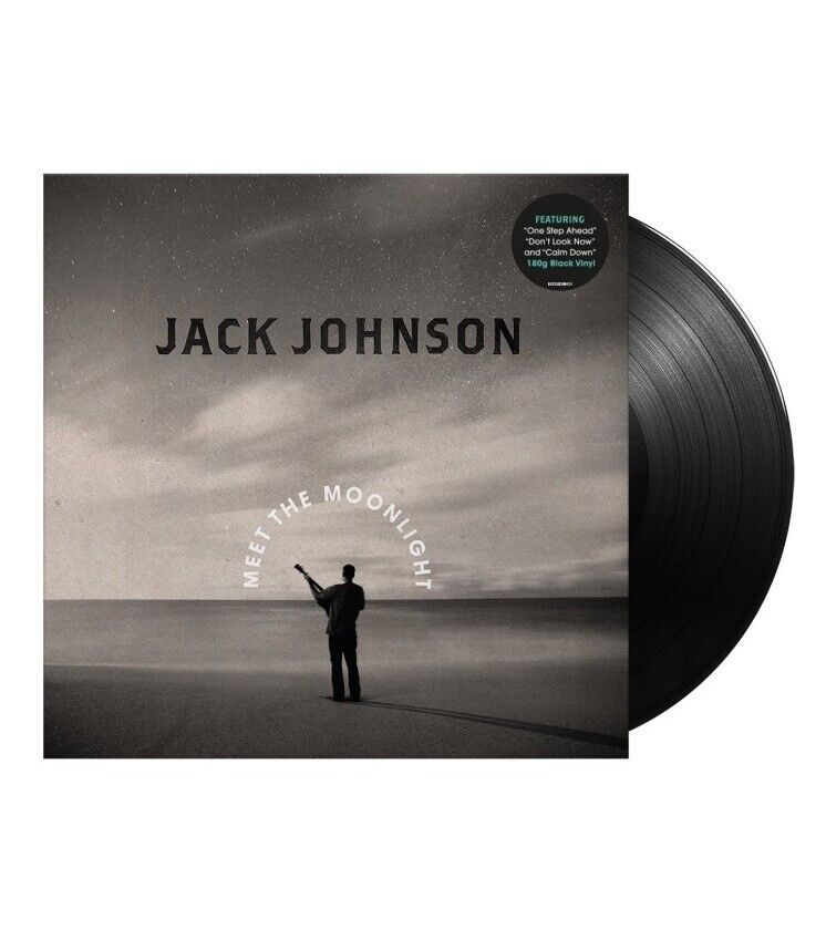Jack Johnson "Meet the Moonlight" 180G Black (Vinyl LP)(2022) NEW Rock Pop