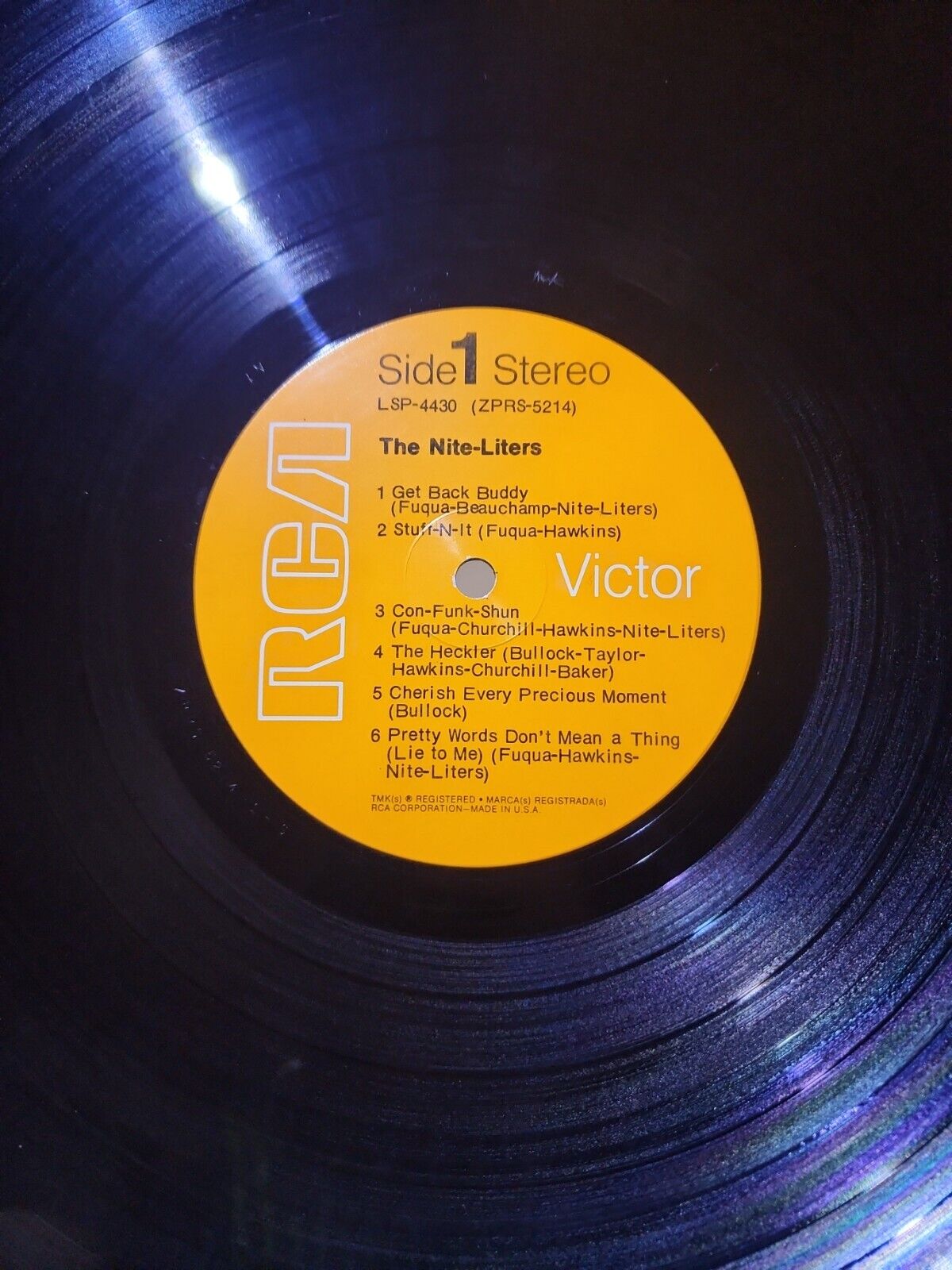 THE NITE-LITERS LP ORIGINAL 1970 FIRST PRESS LSP4430 New Birth Funk HTF Vinyl
