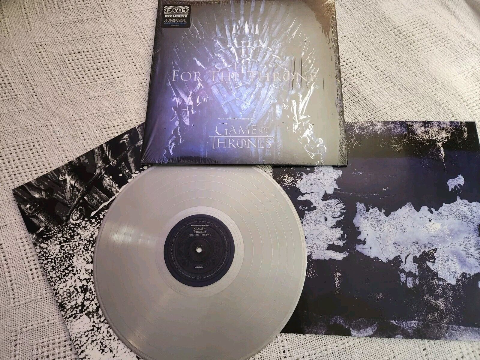 Game of Thrones : For The Throne Music Inspired GREY LP Vinyl SZA WEEKEND ASAP