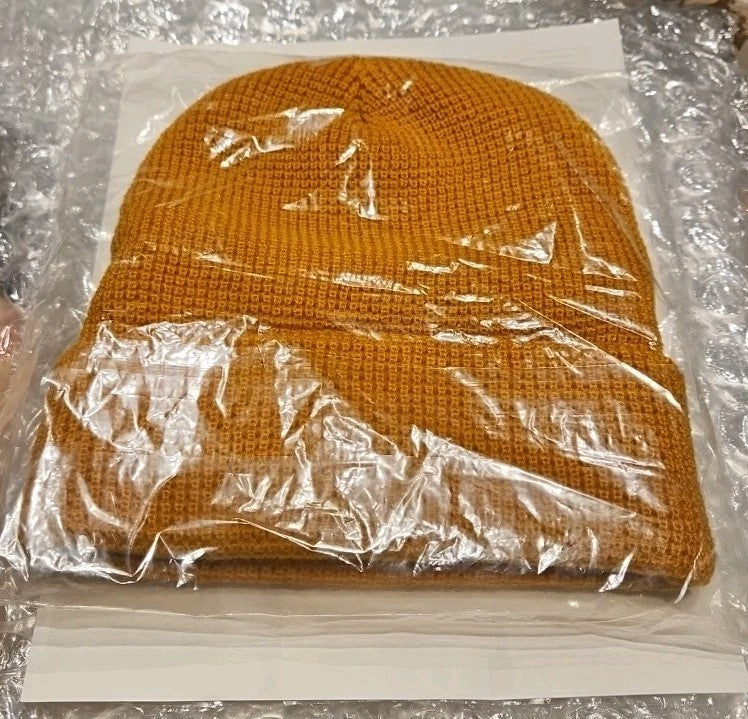 Waxwork Records Subscription Beanie Hat YELLOW one size 2024 NEW