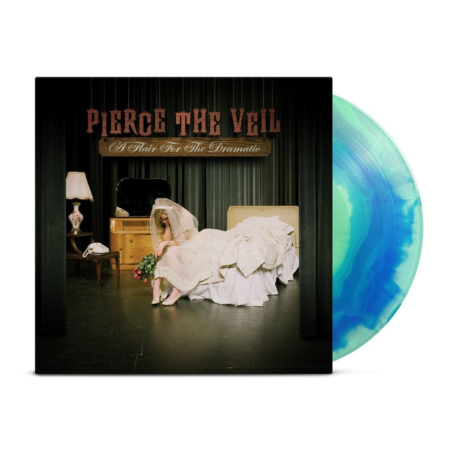Pierce The Veil A Flair For The Dramatic Colored Vinyl LP Limited Blue Green NEW